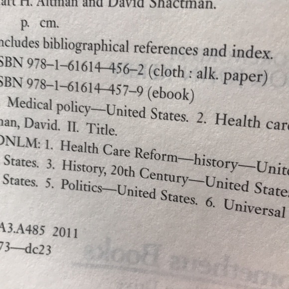 “ Power, politics, and universal healthcare” Hardback nonfiction book - Picture 14 of 16